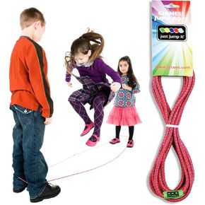 Just Jump It Chinese Jump Rope, Red Confetti