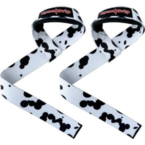 Anime Wrist Straps | Padded Weight Lifting Straps for Weightlifting, Bodybuilding, Workouts, CrossFit & Strength Training for Both Men & Women (23.5 inches, 1 pair)