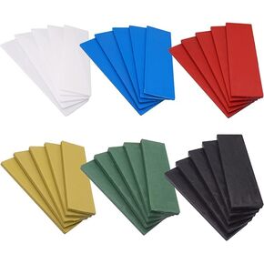1/32"" - 1/4"" (1-6 mm) Plastic Glazing Blocks, Glazing, Frame Spacers, Door and Window Frame Packers (Mix 1)
