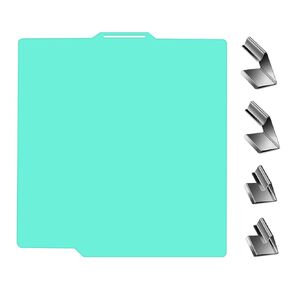 JUUPINE TK99 Bambu Lab Build Plate for Bambu Lab X1C/X1/X1E/P1P/P1S 3D printer, 257x257 Double Sided Smooth Surface Build Plate Semi-Flexible Sheet for Bambu A1 3D Printer Plate (Green Color) in Kuwait