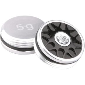 OGECLF 2pcs Full Black Golf Weights for Odyssey Stroke Lab, Triple Track, O-Works Putters 5g 10g 15g 20g 25g 30g 35g for Option