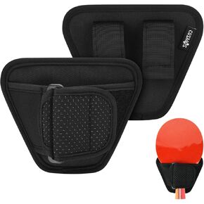Cosmos 2 Pcs Table Tennis Racket Waist Holsters Adjustable Pickleball Paddle Belt Holster Racquet Waist Holder for Holding Ping Pong Paddle, Pickleball Racket Around Your Waist During Halftime