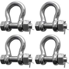 القوس مرساة D تكبل الفولاذ المقاوم للصدأ 316 دي حلقة مزورة نوع الترباس تكبل الأجهزة البحرية in Kuwait