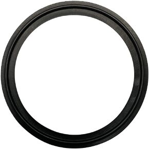 3" Sanitary Standard Tri-Clamp Gaskets (Pack of 15), Black EPDM
