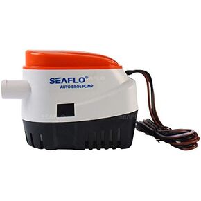 Seaflo Automatic Submersible Boat Bilge Water Pump 24v 750gph Auto with Float Switch
