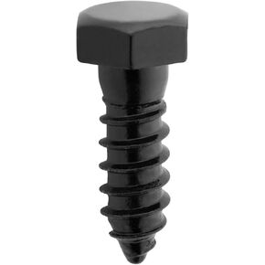 National Hardware N800-123 Lag Screw 1/2" x 1 1/2", Black,12