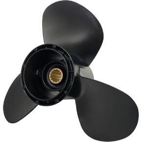 Boat Propeller 11 1/2 X 13 for Suzuki Outboard 35-65HP Motor Engine 13 Tooth Spline Outboard Propellers 58100-94313-019 11.5x13