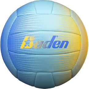 Baden Fun Design Official Size & Weight Volleyball - Bright & Colorful Trendy Style, Premium Quality 18-Panel Construction, Great for Beginners, Indoor & Outdoor Play