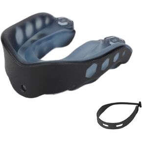 Gum Boxing Mouth Guard Mouthguard Slim Fit, Kickboxing Muay Thai Bite Guard Mouthpiece Mouth Protector for Rugby, Hockey, MMA and Other Contact and Sports (Blue)
