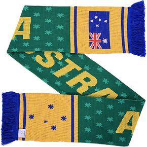 Australia Soccer Knit Scarf