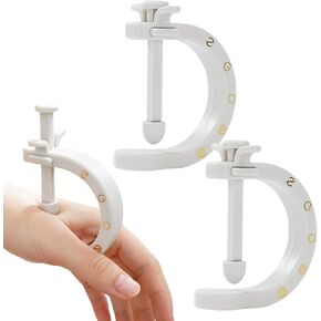 2PCS Acupuncture Clip Tool, Migraine Relief Hand Clip, Compact Pressure Point Massage Tool, Portable Pressure Point Clip for Hand Foot Ear Migraine Relief in Saudi Arabia