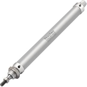 Pneumatic Slim Air Cylinder, MAL 16-150, M5 Port, 16mm Bore, 150mm Stroke, Double Acting