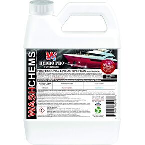 صابون منظف السفن البحرية هيدرو برو من واش كيمز (32 أونصة) آمن تجاريًا عالي التحمل ومنظف رغوي احترافي للقوارب أيضًا رائع للزلاجات النفاثة والحرف المائية in Kuwait