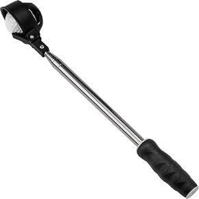 Portable Retractable Stainless Steel Golf Ball Retriever Telescopic Scoop Saver Pick Up Automatic Locking Shaft Tool