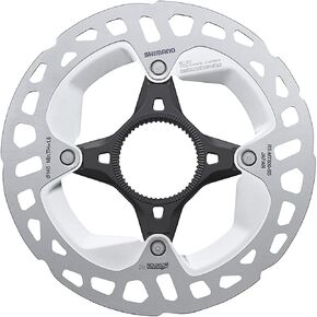 SHIMANO RT-MT800 Brake Disc Center-Lock Silver/Black 2020 disc Brake Front