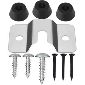 Silver Mounting Bracket Kit Screws Darts Boards for Wall Hanging Mounting Bracket Kit Darts and Equipment