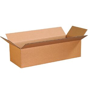 PARTNERS BRAND 24x9x6 Long Corrugated Boxes, Long, 24L x 9W x 6H, Pack of 25 | Shipping, Packaging, Moving, Storage Box for Home or Business, Strong Wholesale Bulk Boxes