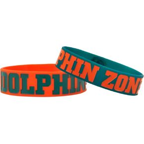 سوار FOCO NFL للجنسين من مجموعة Bulk Bandz مكون من قطعتين