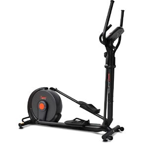 Sunny Health & Fitness Power Stride Advanced Elliptical Machine Trainer with 16-Levels Resistance, High-Inertia Cardio Flywheel and Exclusive SunnyFit® App Enhanced Bluetooth Connectivity