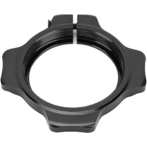 Qiilu Dub Preload Adjuster 28.99Mm Crank Alloy Bottom Bracket Adjuster for Dub Bike Crank Upgrade Parts (Black)