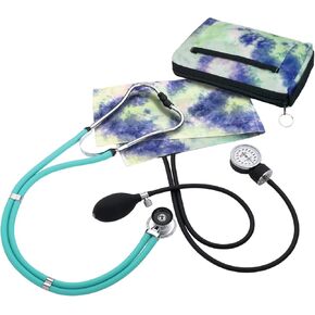 Prestige Medical Aneroid Sphygmomanometer/Sprague-Rappaport Kit, Tie Dye Tropical Reef