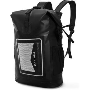 Haimont Dry Bag Waterproof Backpack Durable Dry Sack with Front Zippered Phone Pocket for Kayak, Surf, Beach, Travel, 30L, Army Green in Saudi Arabia