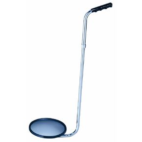 See All SUC-8C Round Glass Convex Handheld Inspection Security Mirror, 8" Diameter