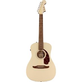 Fender Malibu Player Acoustic Guitar, Olympic White