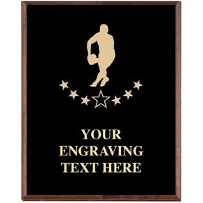 Rugby Plaques, Custom Engraved Rugby Player Trophy Plaque Award, Great Customizable Rugby Tournament Awards Prime