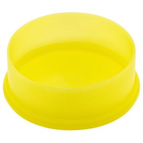 Caplugs ZE121AO1 Plastic Utility Plug. to fit Thread Size 7/8" E-12, PE-LD, to Fit Thread Size 7/8", Yellow (Pack of 90)