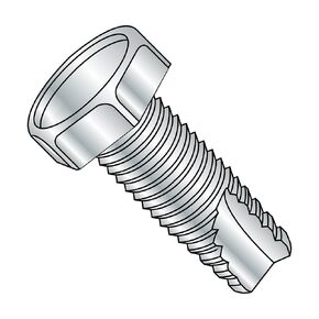 Small Parts 31123H Steel Thread Cutting Screw, Zinc Plated, Hex Head, Type 23, 5/16"-18 Thread Size, 3/4" Length (Pack of 25)