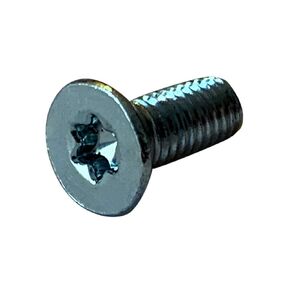 Small Parts 0405RTF Steel Thread Rolling Screw for Metal, Zinc Plated, 82 Degree Flat Head, Star Drive, #4-40 Thread Size, 5/16" Length (Pack of 100)