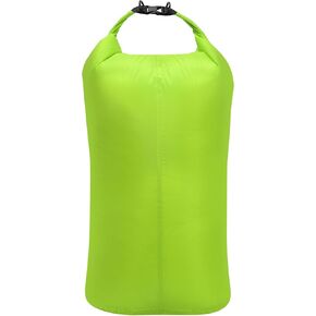Desoto Waterproof Dry Bag - Roll Top Waterproof Backpack Sack Keeps Gear Dry, PU5000mm, for Kayaking,Boating, Hiking, Camping (Black, 5L)
