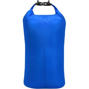 Desoto Waterproof Dry Bag - Roll Top Waterproof Backpack Sack Keeps Gear Dry, PU5000mm, for Kayaking,Boating, Hiking, Camping (Black, 5L)