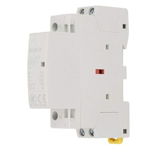25A Din Rail AC Contactor 2 Pole, 24V Coil Din Rail AC Contactor 1NO 1NC 50/60HZ