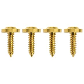 Titanium M4 M5 15 17 20mm Self Tapping Screw Torx Head Motorcycle Bolt Pack of 4 (M5x20mm, Burnt Blue)