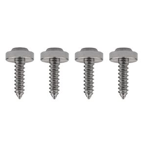 Titanium M4 M5 15 17 20mm Self Tapping Screw Torx Head Motorcycle Bolt Pack of 4 (M5x20mm, Burnt Blue)