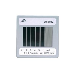 3B Scientific GmbH 1000598 Diffraction Objects 2 3 4 5 Fold Slits and Grating, Grade: Kindergarten to 12