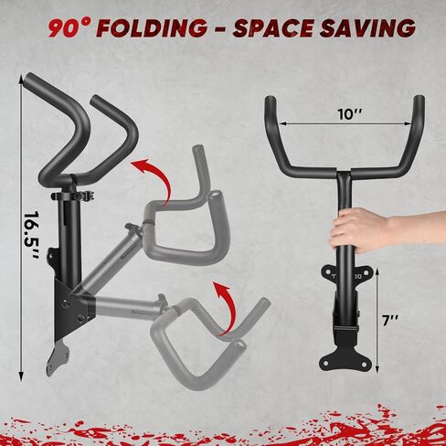 Bike Wall Mount, Bike Hanger,1 Pack/2 Pack,Bike Hooks for Garage,Adjustable Angle & Length,Suitable for Various Types of Bicycles in Saudi Arabia
