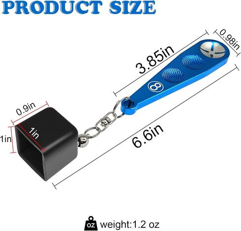 Portable Pool Cue Chalk Holder,Chalk Holder for Billiards,Essential Billiards Accessory for Cue Enthusiasts in Saudi Arabia