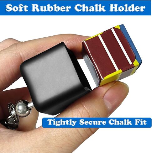 Portable Pool Cue Chalk Holder,Chalk Holder for Billiards,Essential Billiards Accessory for Cue Enthusiasts in Saudi Arabia