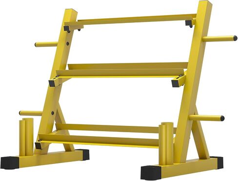Dumbbell Rack Multifunctional Weight Stand for Home Gym Suitable for Storage of Dumbbell, Weight Plates, and Curl Bar in Saudi Arabia