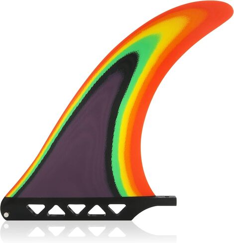 AQUBONA Surfboard Longboard Fin 7 8 9 10 Inch Single Fin - Center Fin for Longboard, Surfboard & Paddleboard in Saudi Arabia