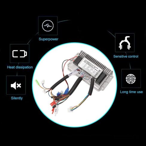 Motor Controller, 60V 72V Universal 3 Mode High Power Brushless Motor Controller for E Bike Electric Bike Scooter in Saudi Arabia