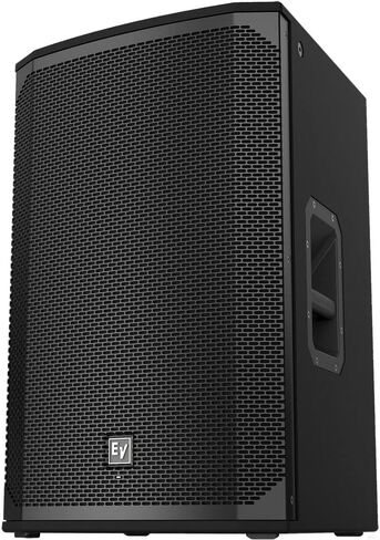 مجموعة مكبرات الصوت Electro-Voice EKX-15P مقاس 15 بوصة ذات النطاق الكامل بقدرة 1500 واط (زوج) مع حامل مكبر صوت فولاذي Auray SS-47S-PB مع حقيبة حمل وكابلات 2X XLR-XLR in Kuwait