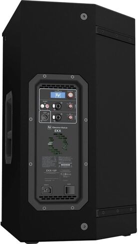 مجموعة مكبرات الصوت Electro-Voice EKX-15P مقاس 15 بوصة ذات النطاق الكامل بقدرة 1500 واط (زوج) مع حامل مكبر صوت فولاذي Auray SS-47S-PB مع حقيبة حمل وكابلات 2X XLR-XLR in Kuwait