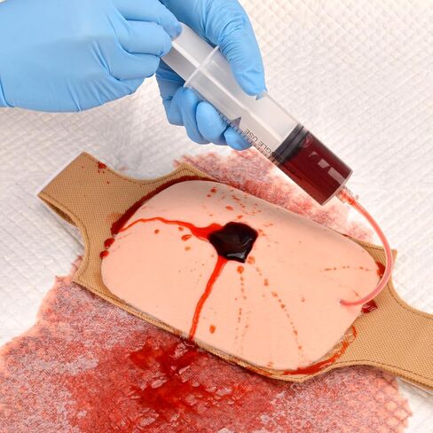 مجموعة أدوات تدريب تعبئة الجروح، مجموعة إيقاف النزيف للتدريب على الإرقاء، مجموعة أدوات تدريب على جرح الجروح يمكن ارتداؤها in Kuwait