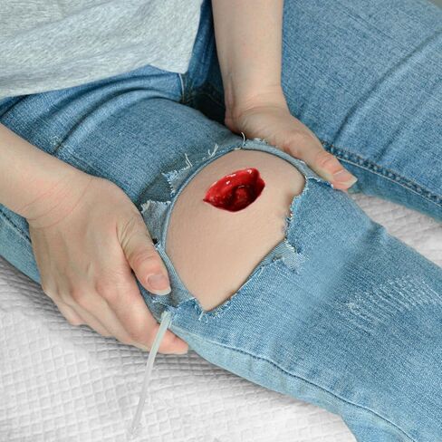 مجموعة أدوات تدريب تعبئة الجروح، مجموعة إيقاف النزيف للتدريب على الإرقاء، مجموعة أدوات تدريب على جرح الجروح يمكن ارتداؤها in Kuwait