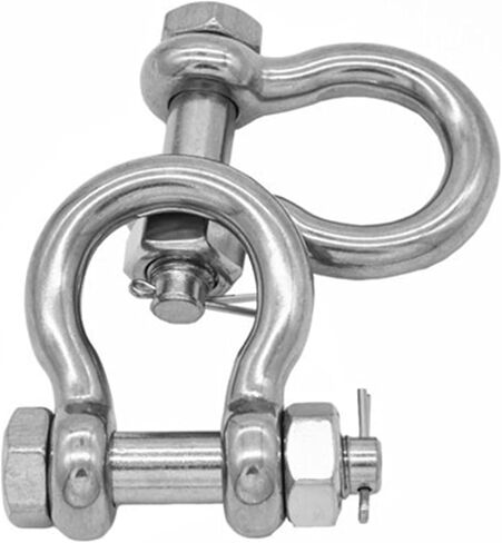 القوس مرساة D تكبل الفولاذ المقاوم للصدأ 316 دي حلقة مزورة نوع الترباس تكبل الأجهزة البحرية in Kuwait