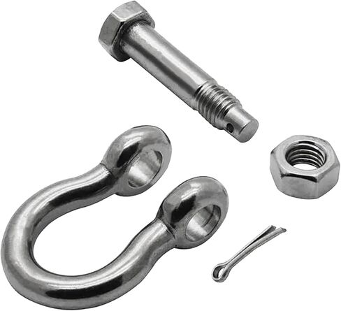 القوس مرساة D تكبل الفولاذ المقاوم للصدأ 316 دي حلقة مزورة نوع الترباس تكبل الأجهزة البحرية in Kuwait